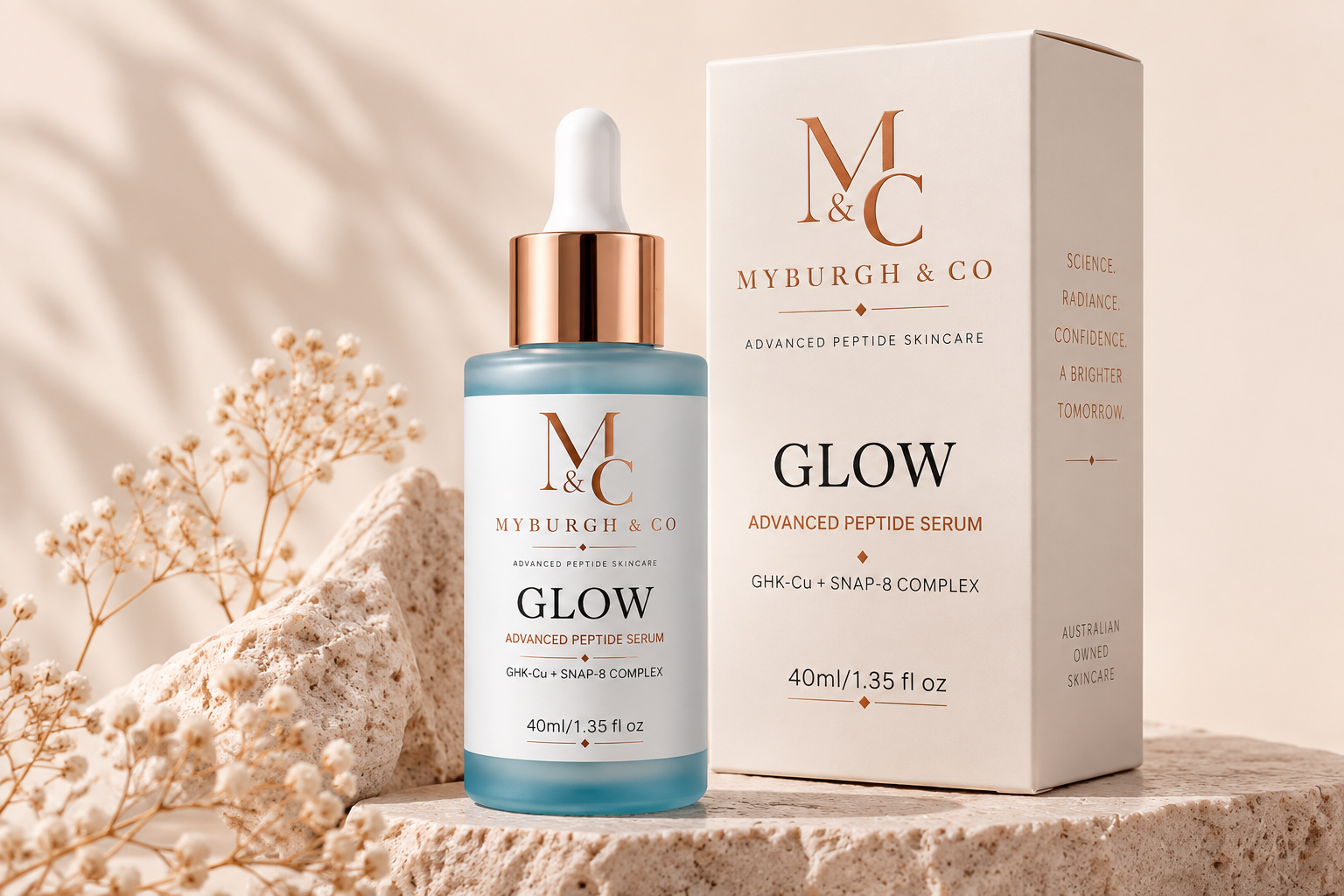 Myburgh & Co GLOW Advanced Peptide Serum